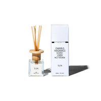 home diffuser in linen scent with packaging